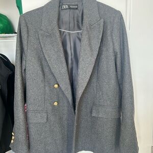 Zara Charcoal Blazer